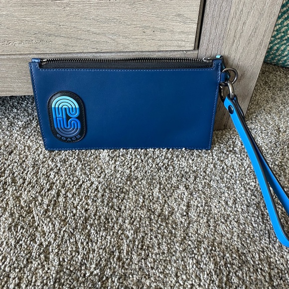 NWOT Coach Colorblock wristlet wallet card holder - Picture 6 of 14